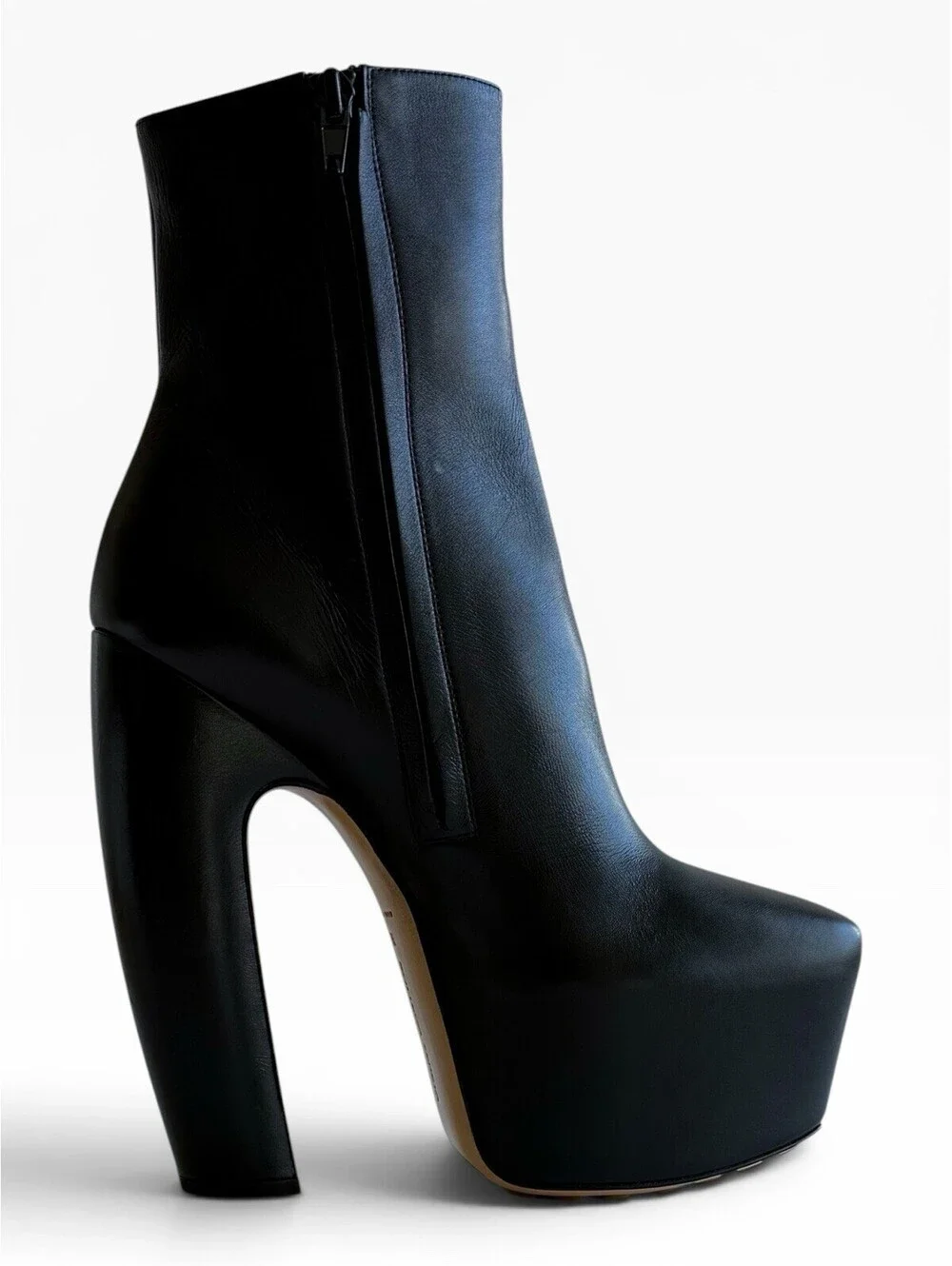 Bottega Veneta Mostra Platform Ankle Boots FW22 Runway  Matthieu Blazy Debut  38